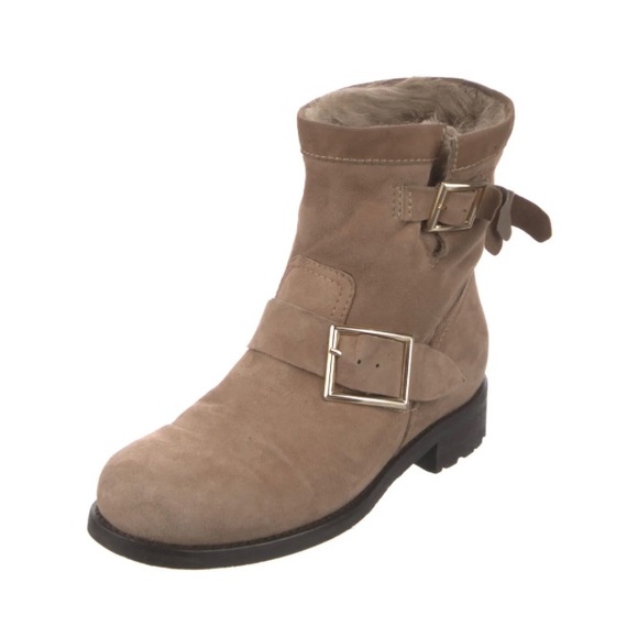 Jimmy Choo Tan Ankle Boots - Picture 1 of 13